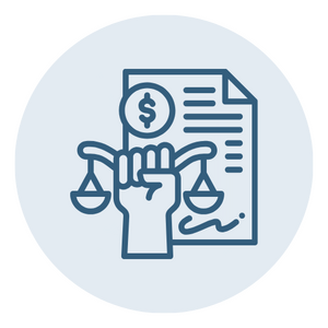 Power of attorney icon